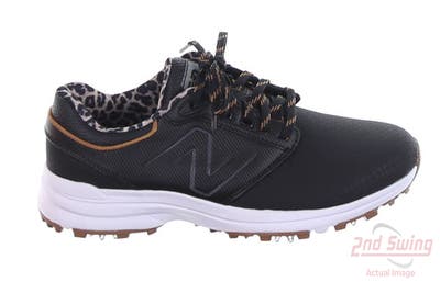 New Womens Golf Shoe New Balance Brighton Medium 6.5 Black MSRP $100 NBGW2010BGM
