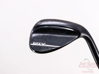Cleveland RTX Full Face Black Satin Wedge Lob LW 58° 9 Deg Bounce Aerotech SteelFiber i80cw Graphite Stiff Right Handed 35.0in