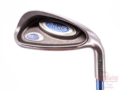 Ping G5 Ladies Single Iron 9 Iron Ping ULT 50I Ladies Graphite Ladies Right Handed Green Dot 35.5in