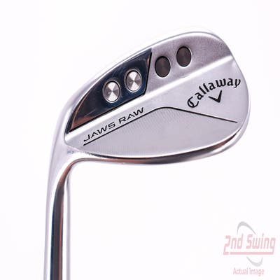 Callaway Jaws Raw Chrome Wedge Sand SW 54° 10 Deg Bounce S Grind Dynamic Gold Spinner TI Steel Wedge Flex Left Handed 35.25in