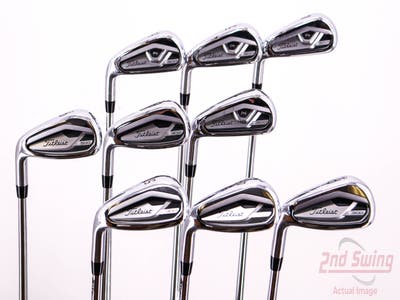 Mint Titleist 2021 T300 Iron Set 4-PW AW GW Project X LZ 5.0 Steel Senior Left Handed 38.0in