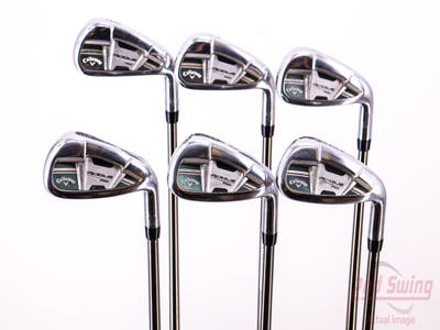 Callaway Rogue Pro Iron Set 6-PW AW UST Mamiya Recoil 460 F3 Graphite Regular Right Handed 37.75in