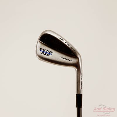 Tour Edge Exotics EXS Ti-Utility Hybrid 3 Hybrid 19° PX HZRDUS Smoke Black 80 Graphite Stiff Right Handed 39.25in