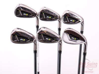 TaylorMade 2019 M2 Iron Set 7-PW AW SW TM Reax 65 Graphite Regular Right Handed 37.25in
