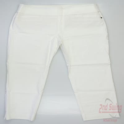 New Womens Fairway & Greene Pants X-Large XL x White MSRP $145