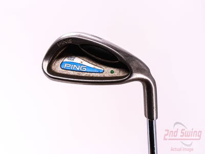 Ping G2 Ladies Single Iron Pitching Wedge PW Ping Z-Z65 Steel Stiff Right Handed Green Dot 35.5in