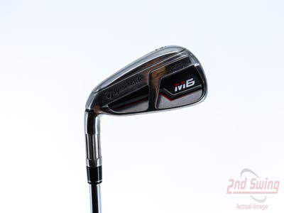 TaylorMade M6 Single Iron 6 Iron FST KBS MAX 85 Steel Regular Left Handed 38.25in
