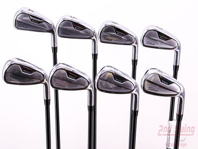 Titleist 2021 T200 Iron Set 4-PW AW Mitsubishi Tensei Red AM2 Graphite Regular Right Handed 38.0in