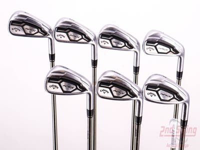 Callaway Apex CF16 Iron Set 4-PW UST Mamiya Recoil 760 ES Graphite Regular Right Handed 38.0in