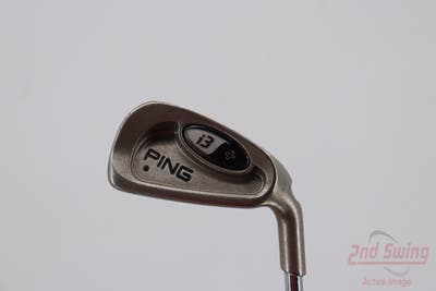 Ping i3 + Single Iron 4 Iron Stock Steel Shaft Steel Stiff Right Handed Black Dot 38.5in