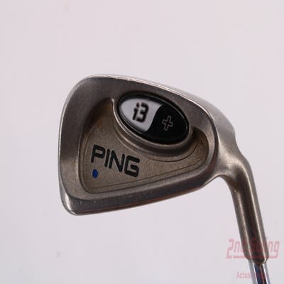 Ping i3 + Single Iron 6 Iron Stock Steel Stiff Right Handed Blue Dot 37.25in