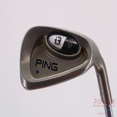 Ping i3 + Single Iron 9 Iron Stock Steel Shaft Steel Regular Right Handed Blue Dot 35.75in