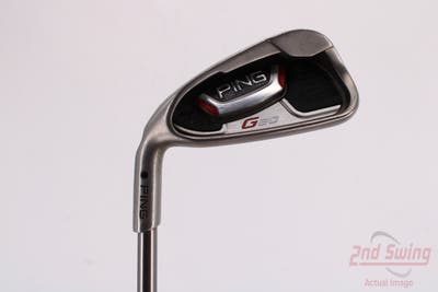 Ping G20 Single Iron 6 Iron Ping TFC 169I Graphite Stiff Left Handed Black Dot 37.25in