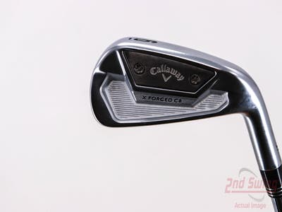 Callaway X Forged CB 21 Single Iron 6 Iron Nippon 950GH Steel Stiff Right Handed 37.75in