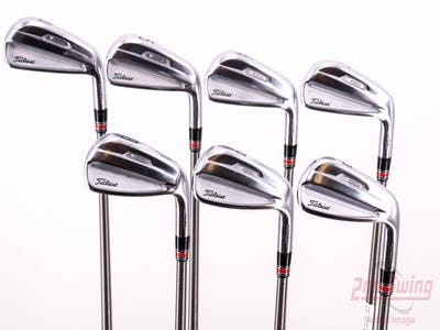 Titleist 2021 T100S Iron Set 4-PW Aerotech SteelFiber i110cw Graphite Stiff Right Handed 38.5in