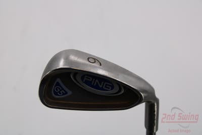 Ping G5 Single Iron 6 Iron Ping TFC 100I Graphite Stiff Right Handed Maroon Dot 37.75in