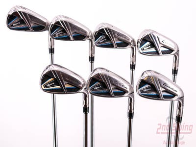 TaylorMade SIM MAX Iron Set 5-PW AW Project X Rifle 6.0 Steel Stiff Right Handed 38.25in