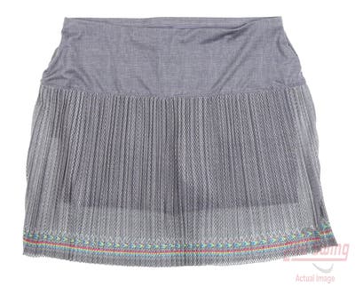 New Womens Lucky In Love Golf Skort X-Large XL Gray MSRP $96