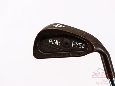 Ping Eye 2 Beryllium Copper Single Iron 4 Iron Ping JZ Steel Regular Right Handed Black Dot 38.75in