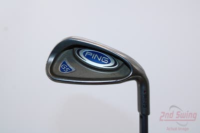 Ping G5 Single Iron 9 Iron Ping TFC 100I Graphite Stiff Right Handed Maroon Dot 36.5in