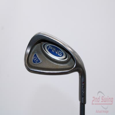 Ping G5 Single Iron Pitching Wedge PW Ping TFC 100I Graphite Stiff Right Handed Maroon Dot 36.25in