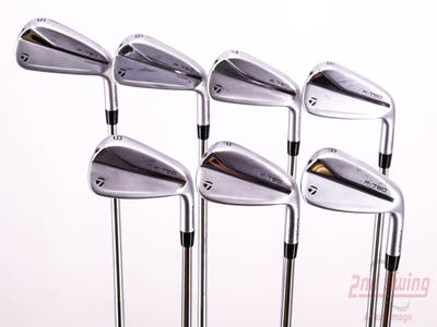 TaylorMade 2021 P790 Iron Set 5-PW AW True Temper Dynamic Gold S400 Steel Stiff Right Handed 38.5in