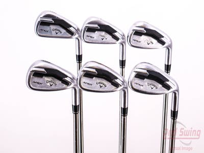 Callaway Apex Iron Set 6-PW AW UST Mamiya Recoil 95 F3 Graphite Regular Right Handed 37.5in