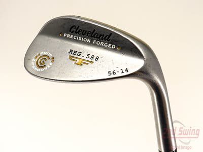 Cleveland 588 RTX Tour Satin Wedge Sand SW 56° 14 Deg Bounce True Temper Tour Concept Steel Wedge Flex Right Handed 36.5in