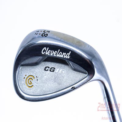 Cleveland CG16 Chrome Zip Groove Wedge Lob LW 58° 12 Deg Bounce Cleveland Traction Wedge Steel Wedge Flex Right Handed 35.5in