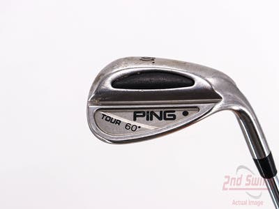 Ping Tour Wedge Lob LW 60° Stock Steel Shaft Steel Wedge Flex Right Handed Black Dot 35.25in