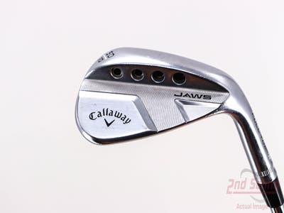 Callaway Jaws Full Toe Raw Face Chrome Wedge Lob LW 60° 10 Deg Bounce Dynamic Gold Tour Issue X100 Steel X-Stiff Right Handed 34.75in