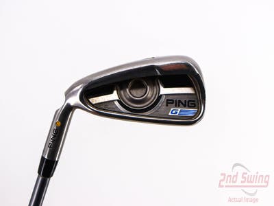Ping 2016 G Single Iron 4 Iron Ping TFC 419i Graphite Regular Left Handed Yellow Dot 39.75in