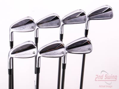 TaylorMade 2021 P790 Iron Set 5-PW AW UST Recoil 760 ES SMACWRAP BLK Graphite Regular Left Handed 37.75in