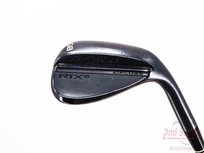 Cleveland RTX 6 ZipCore Black Satin Wedge Lob LW 58° 6 Deg Bounce Dynamic Gold Spinner TI Steel Wedge Flex Right Handed 35.0in