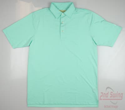New W/ Logo Mens DONALD ROSS Golf Polo Small S Green MSRP $99