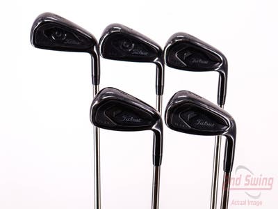 Titleist T200 Black Iron Set 6-PW UST Mamiya Recoil 65 F3 Graphite Regular Right Handed 37.5in