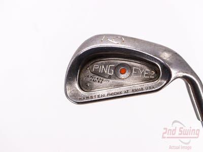 Ping Eye 2 + Single Iron 9 Iron Ping ZZ Lite Steel Regular Right Handed Orange Dot 35.5in