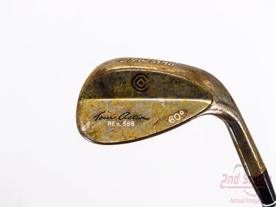 Cleveland 588 Chrome Wedge Lob LW 60° True Temper Dynamic Gold S400 Steel Stiff Right Handed 35.0in