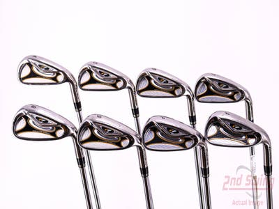 TaylorMade R7 Iron Set 4-PW AW TM T-Step 90 Steel Regular Right Handed 38.5in