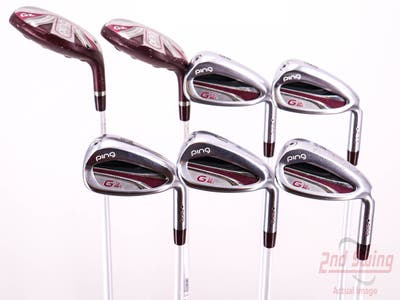 Ping G LE 2 Iron Set 6H 7H 8-PW UW SW ULT 240 Lite Graphite Ladies Right Handed Black Dot 36.0in