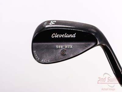 Cleveland 588 RTX Black Pearl Wedge Sand SW 56° 10 Deg Bounce Cleveland ROTEX Wedge Steel Wedge Flex Right Handed 35.5in
