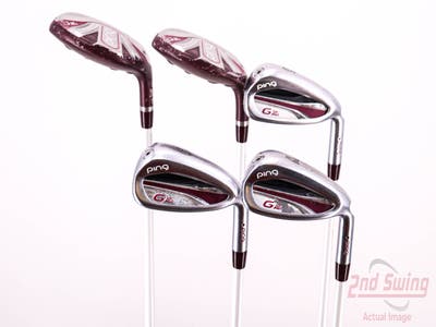 Ping G LE 2 Iron Set 6H 7H-PW ULT 240 Lite Graphite Ladies Right Handed Black Dot 36.0in