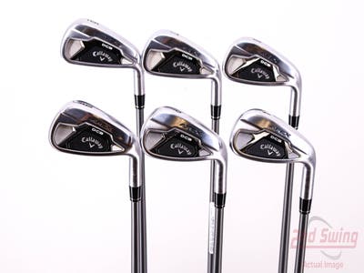Callaway Apex DCB 21 Iron Set 6-PW AW Project X Catalyst 55 Graphite Senior Right Handed 37.75in