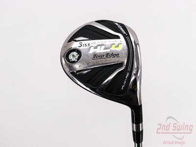 Tour Edge Hot Launch 4 Offset Fairway Wood 3 Wood 3W 15.5° UST Mamiya HL4 Graphite Senior Right Handed 41.75in
