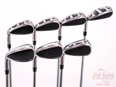 Cleveland Launcher XL Halo Iron Set 5-PW AW FST KBS Tour 110 Steel Regular Left Handed 39.5in
