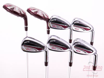Ping G LE 2 Iron Set 6H 7H 8-PW UW SW ULT 240 Lite Graphite Ladies Right Handed 36.0in