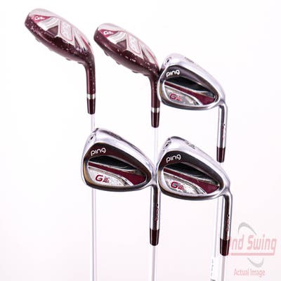 Ping G LE 2 Iron Set 6H 7H 8-PW ULT 240 Lite Graphite Ladies Right Handed Black Dot 36.0in