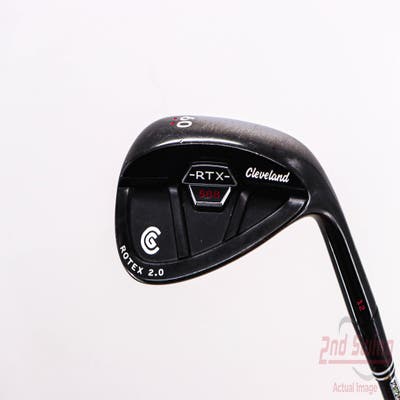 Cleveland 588 RTX 2.0 CB Black Satin Wedge Lob LW 60° 12 Deg Bounce Cleveland Action Ultralite 50 Graphite Wedge Flex Right Handed 34.25in