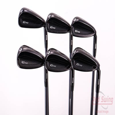 Ping G710 Iron Set 6-PW AW ALTA CB Red Graphite Senior Right Handed Black Dot 37.75in