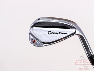 TaylorMade Milled Grind 2 Chrome Wedge Lob LW 58° 11 Deg Bounce True Temper Dynamic Gold S200 Steel Stiff Right Handed 34.75in